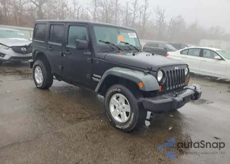 2012 Jeep Wrangler Unlimited Sport z USA, uszkodzony, nr VIN 1C4BJWDG3CL112892